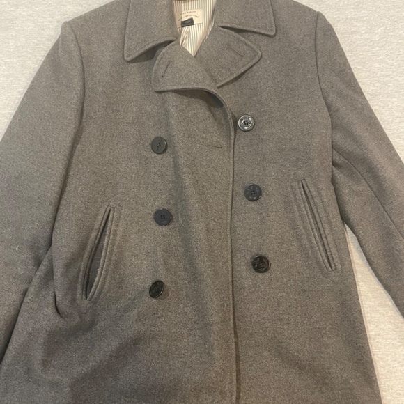 Grey Club Monaco Double Breasted Pea Coat - Picture 5 of 5